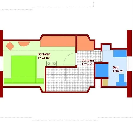 With 2 Bedrooms * Dranske